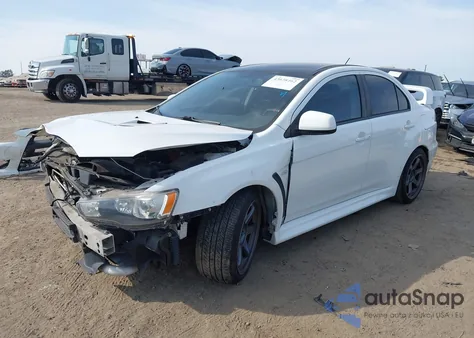 2014 Mitsubishi Lancer Evolution Mr из США, поврежденный, VIN JA32W5FV6EU019433